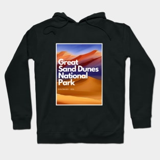 Great Sand Dunes National Park hike Colorado United States Hoodie